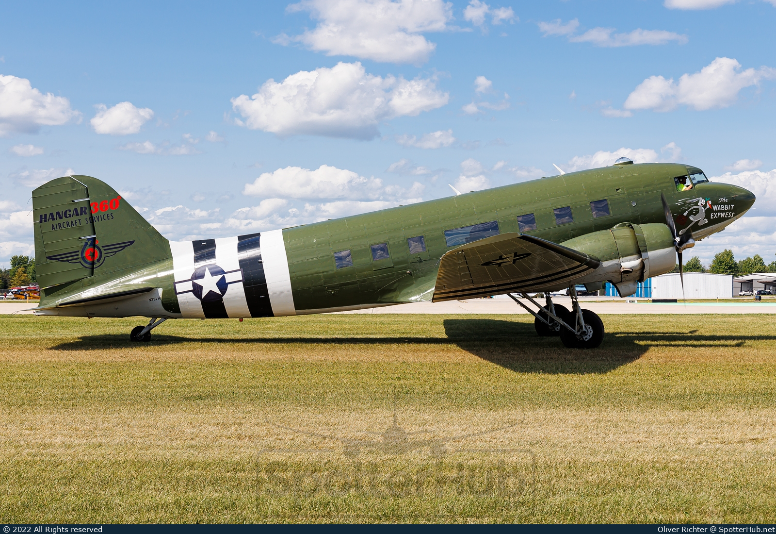 Photo of N33VW - Douglas C-47A Skytrain operated by Hangar 360 Aircraft Services