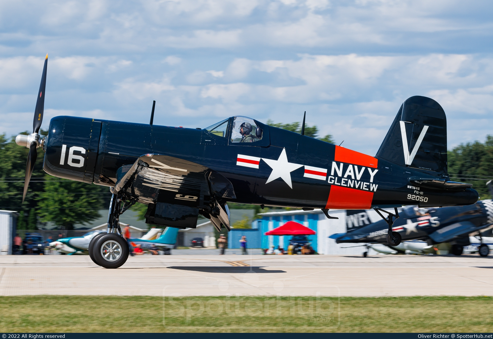 Photo of NX194G - Goodyear FG-1D Corsair operated by Warbird Heritage Foundation
