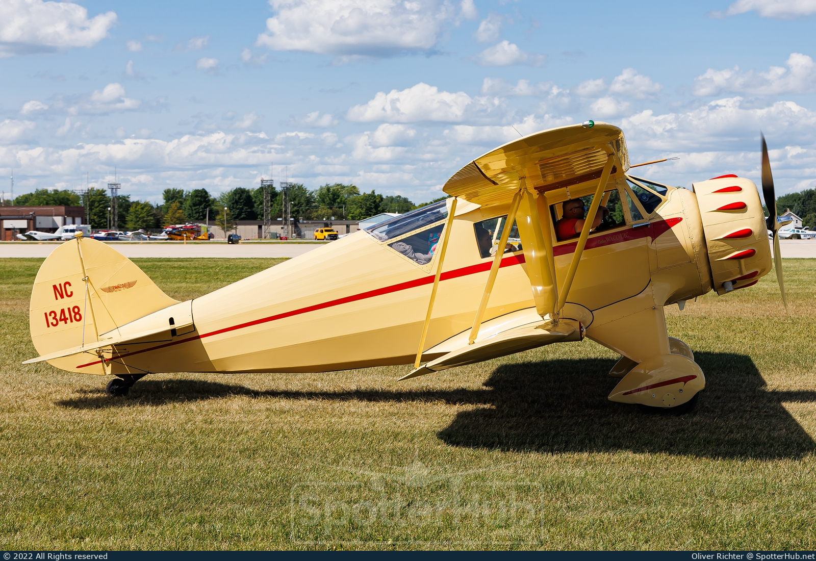 Photo of NC13418 - WACO UIC operated by Private