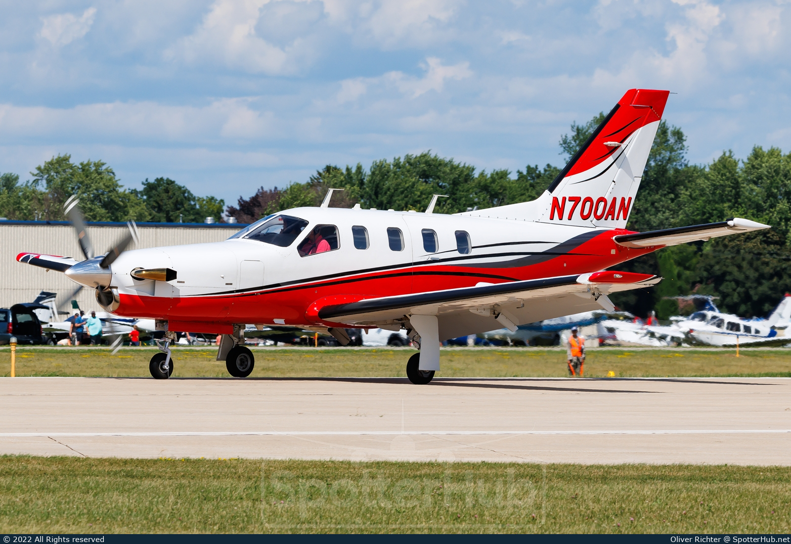 Photo of N700AN - SOCATA TBM 700 operated by Private