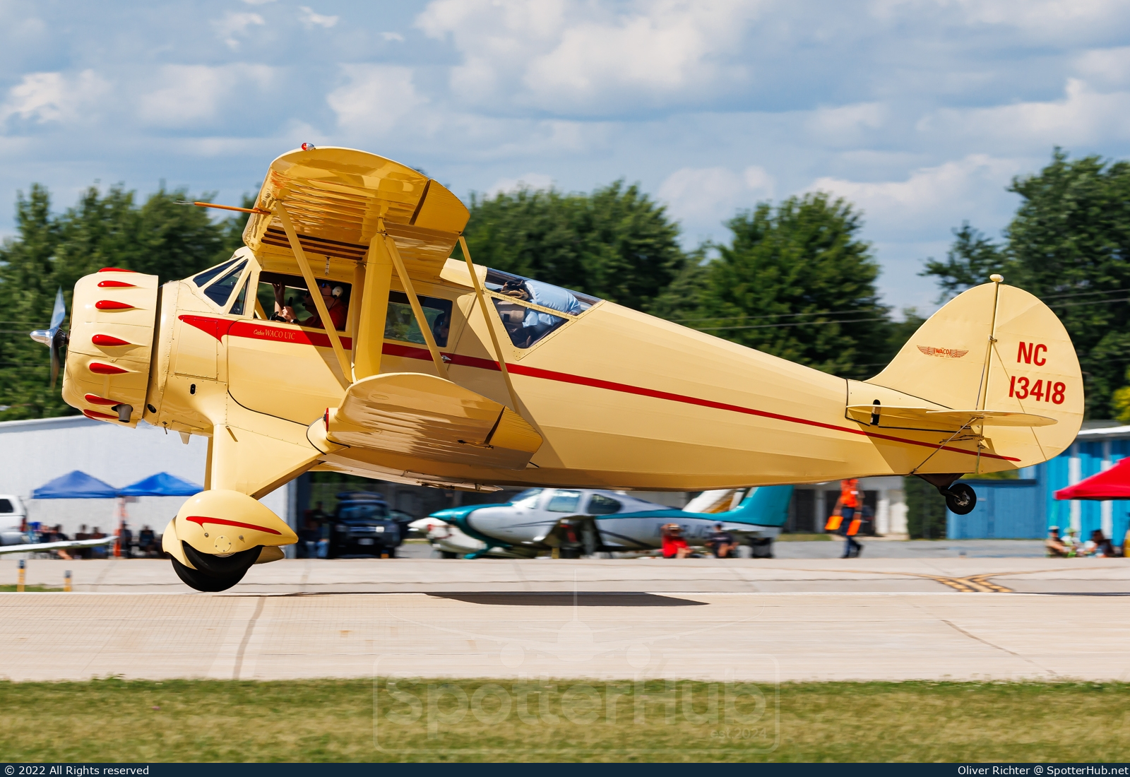 Photo of NC13418 - WACO UIC operated by Private