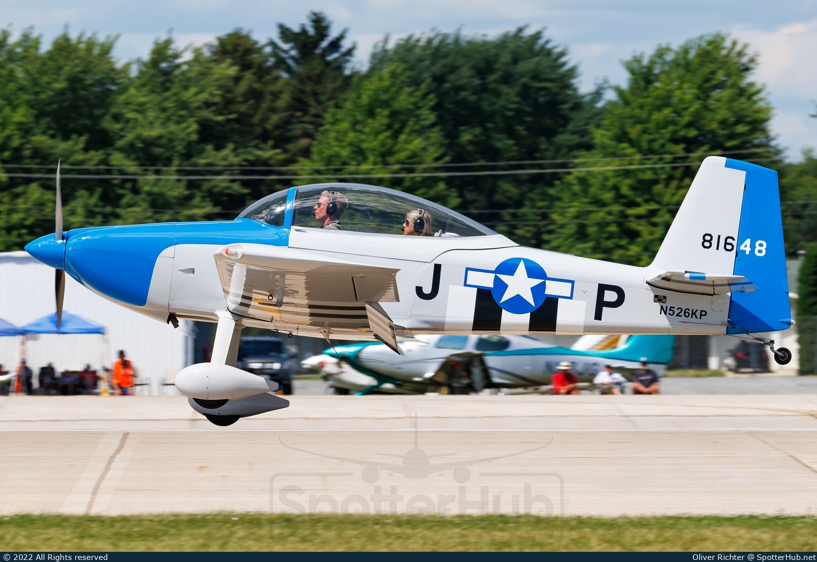 Photo of N526KP - Vans RV-8 operated by Private