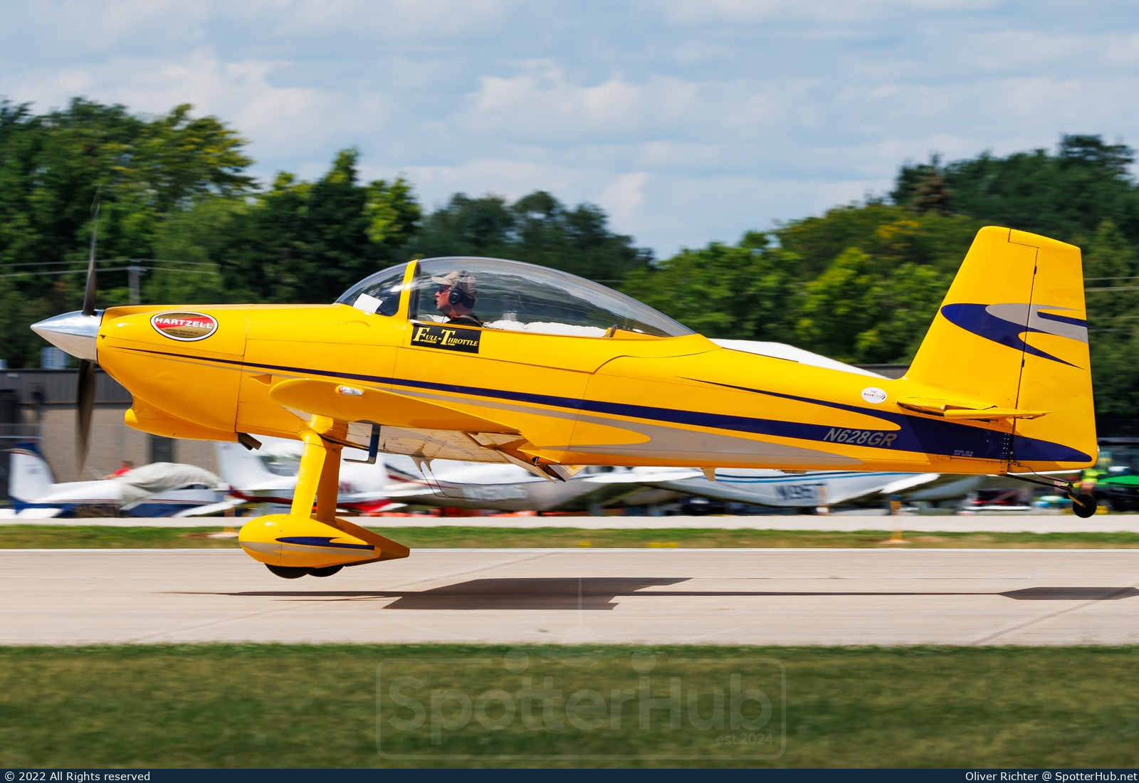 Photo of N628GR - Vans RV-8 operated by Full Throttle Formation Team