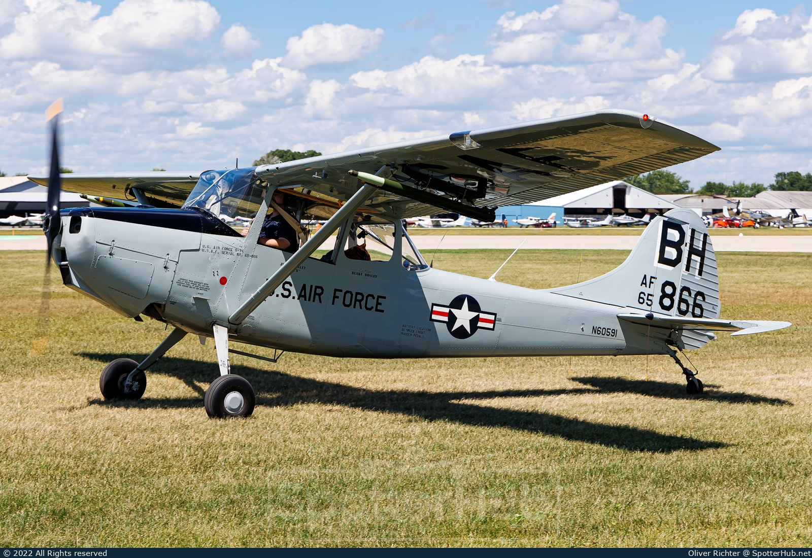Photo of N60591 - Cessna 305F Bird Dog operated by Private