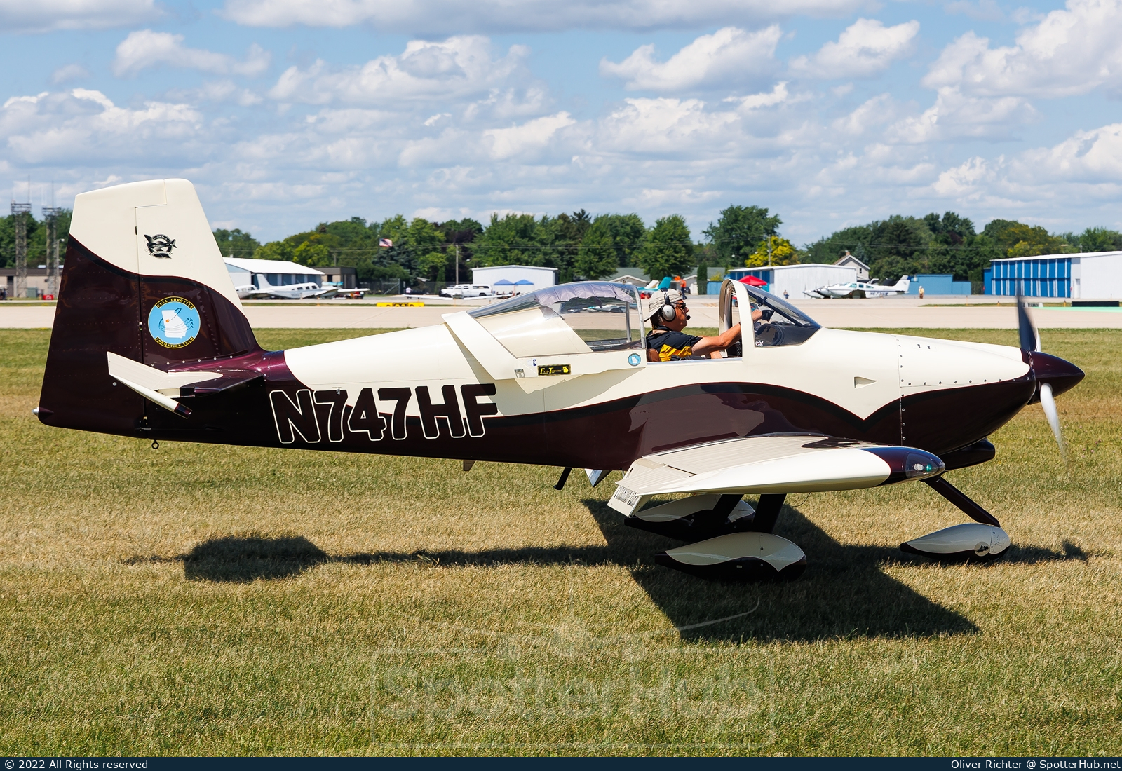 Photo of N747HF - Vans RV-7A operated by Full Throttle Formation Team