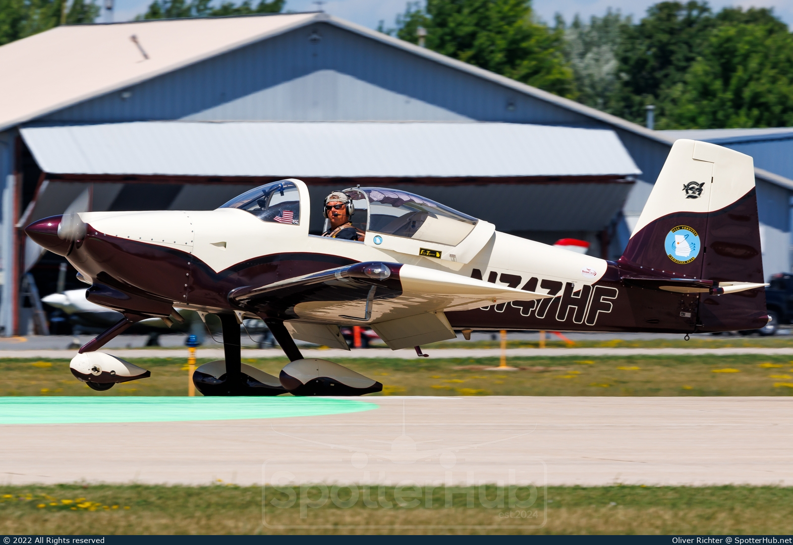 Photo of N747HF - Vans RV-7A operated by Full Throttle Formation Team