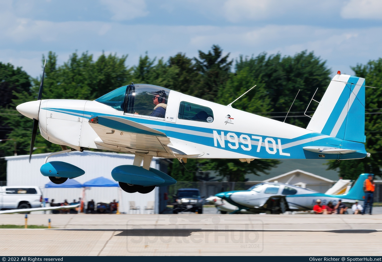 Photo of N9970L - Grumman American AA-1B Trainer operated by Private