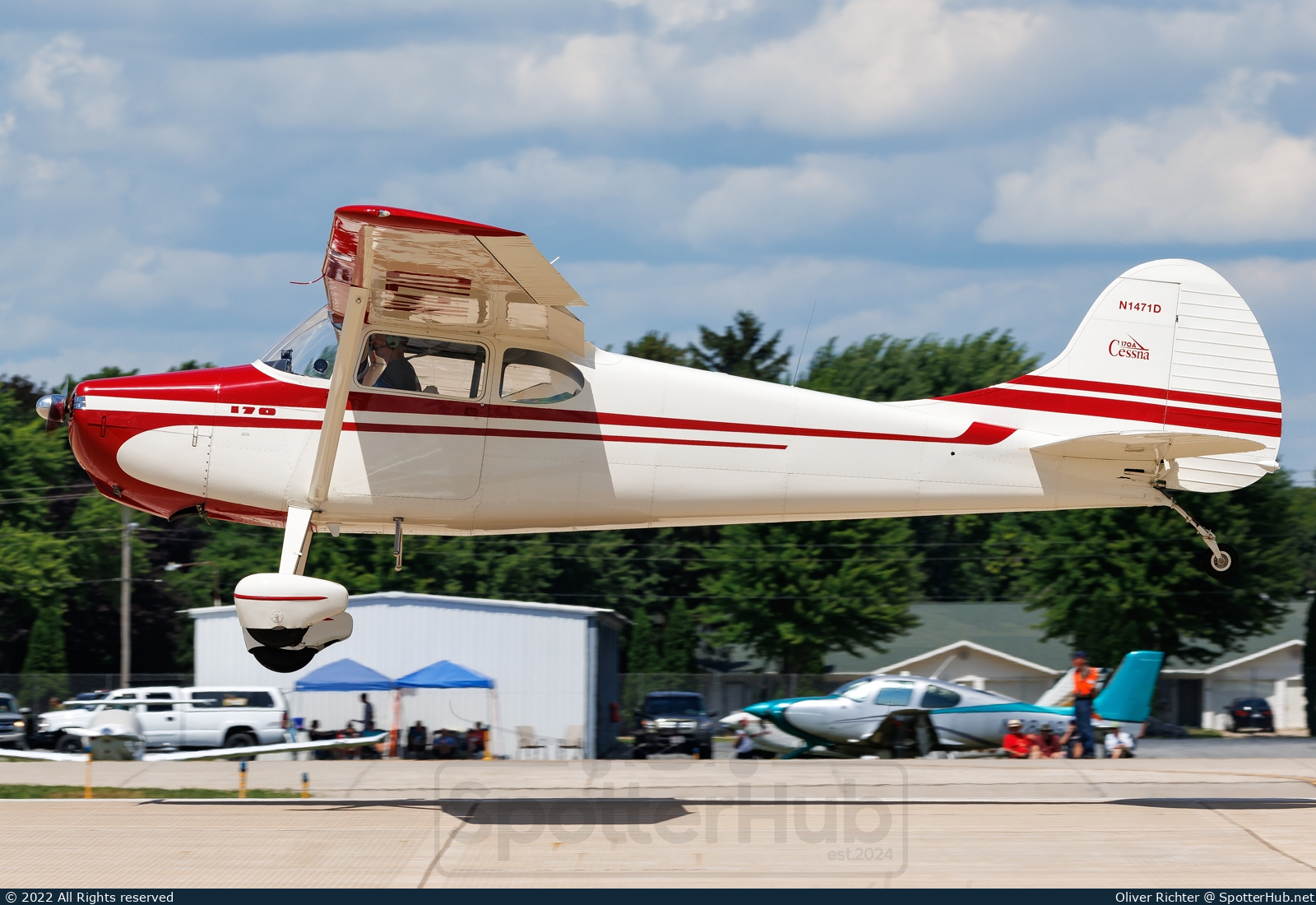Photo of N1471D - Cessna 170A operated by Private
