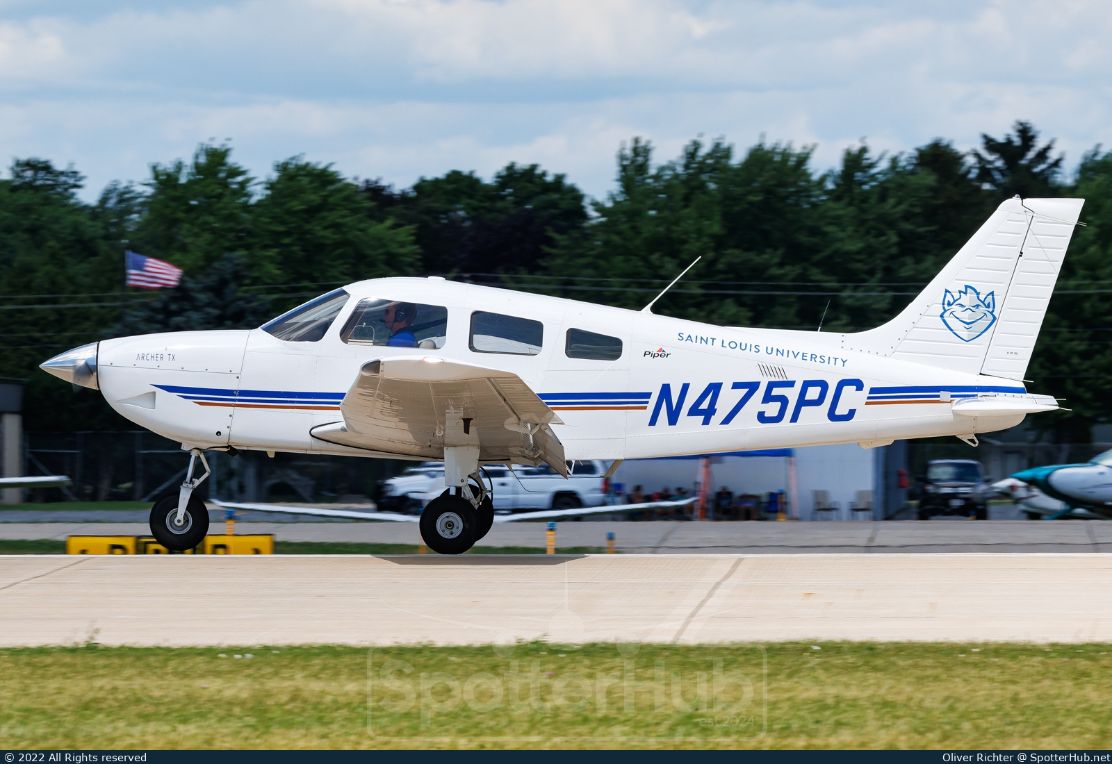 Photo of N475PC - Piper PA-28-181 Archer TX operated by Saint Louis University