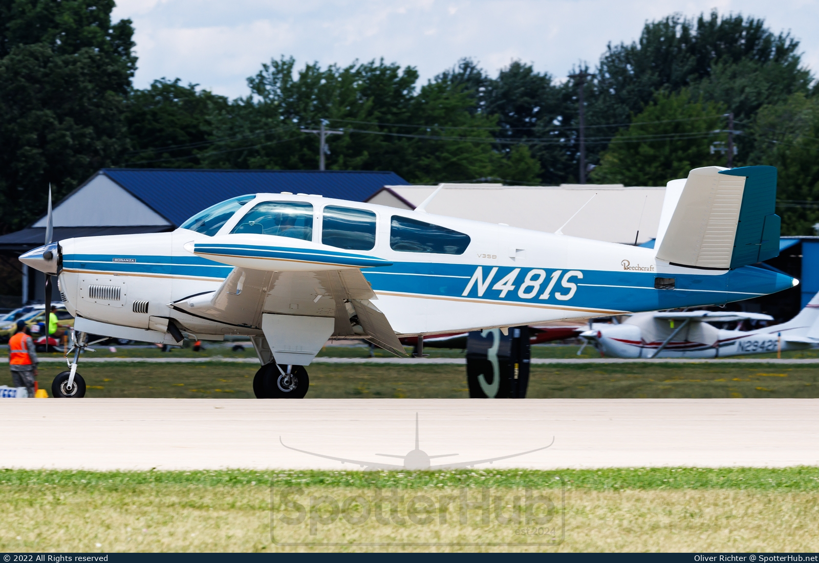 Photo of N481S - Beechcraft V35B Bonanza operated by Private
