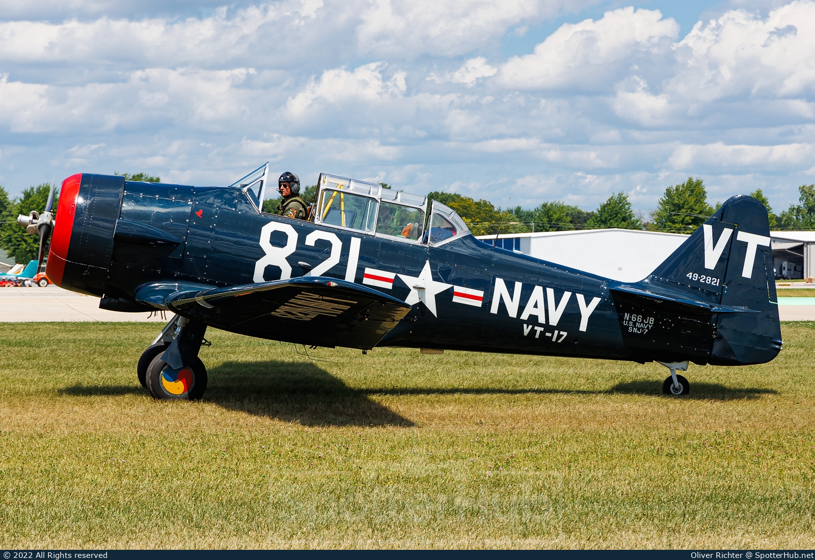 Photo of N66JB - North American T-6G Texan operated by Private