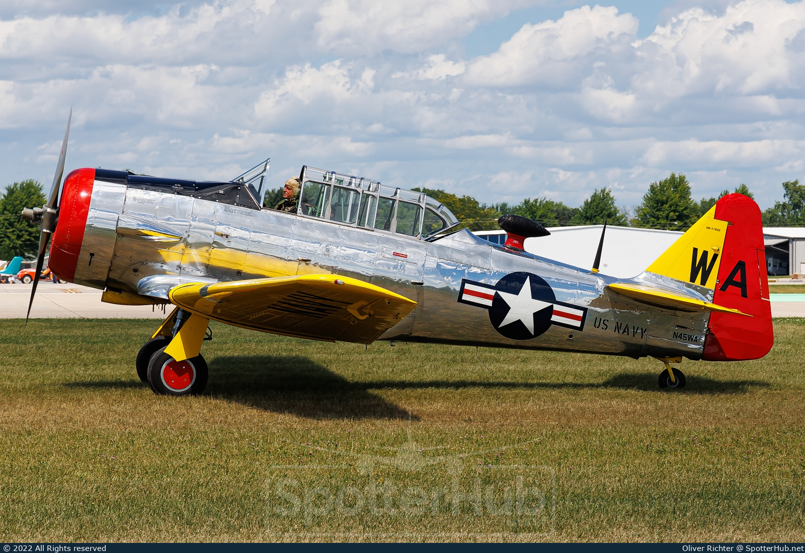 Photo of N45WA - North American SNJ-4 Texan operated by Private