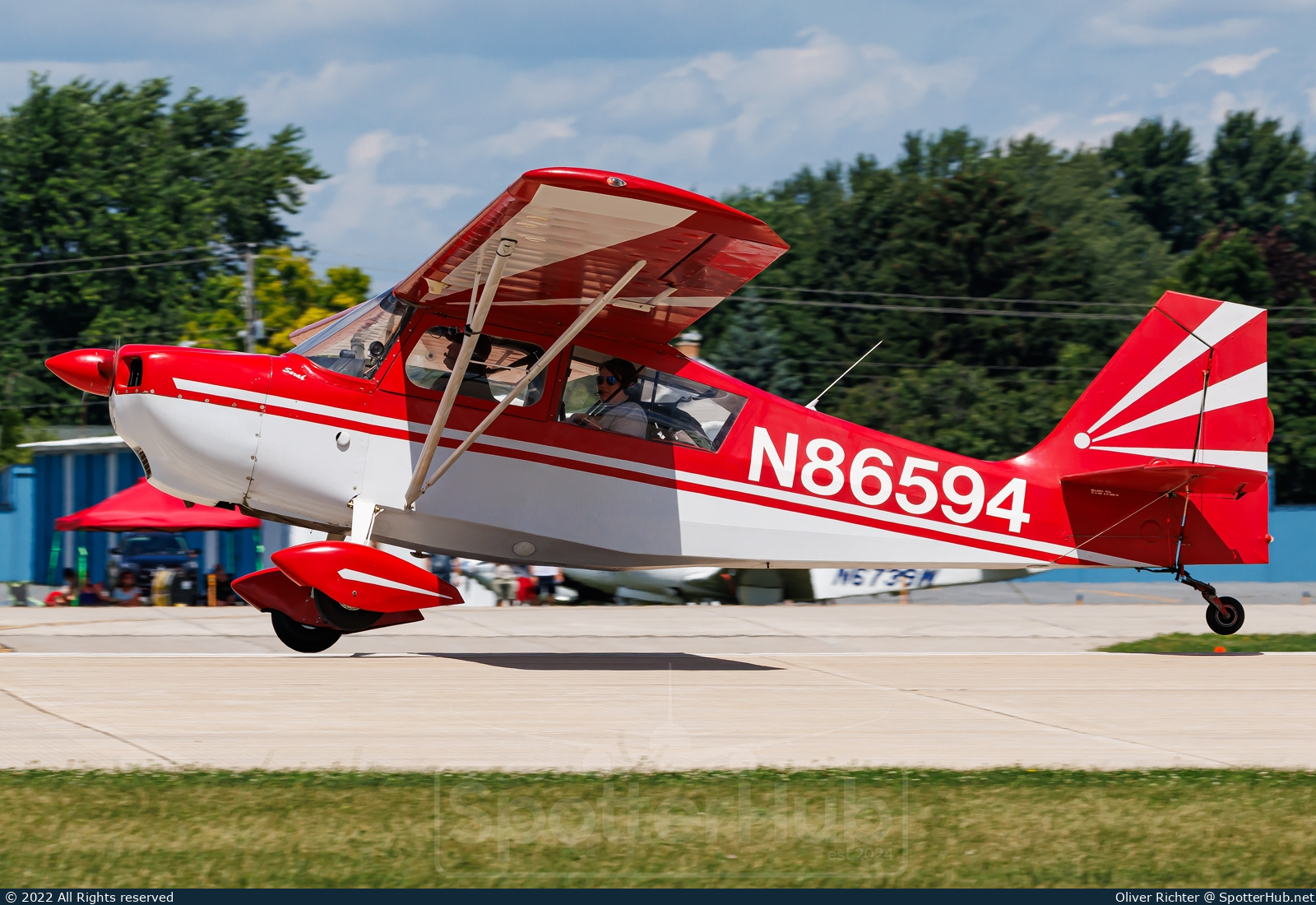 Photo of N86594 - Bellanca 7ECA Citabria operated by Private