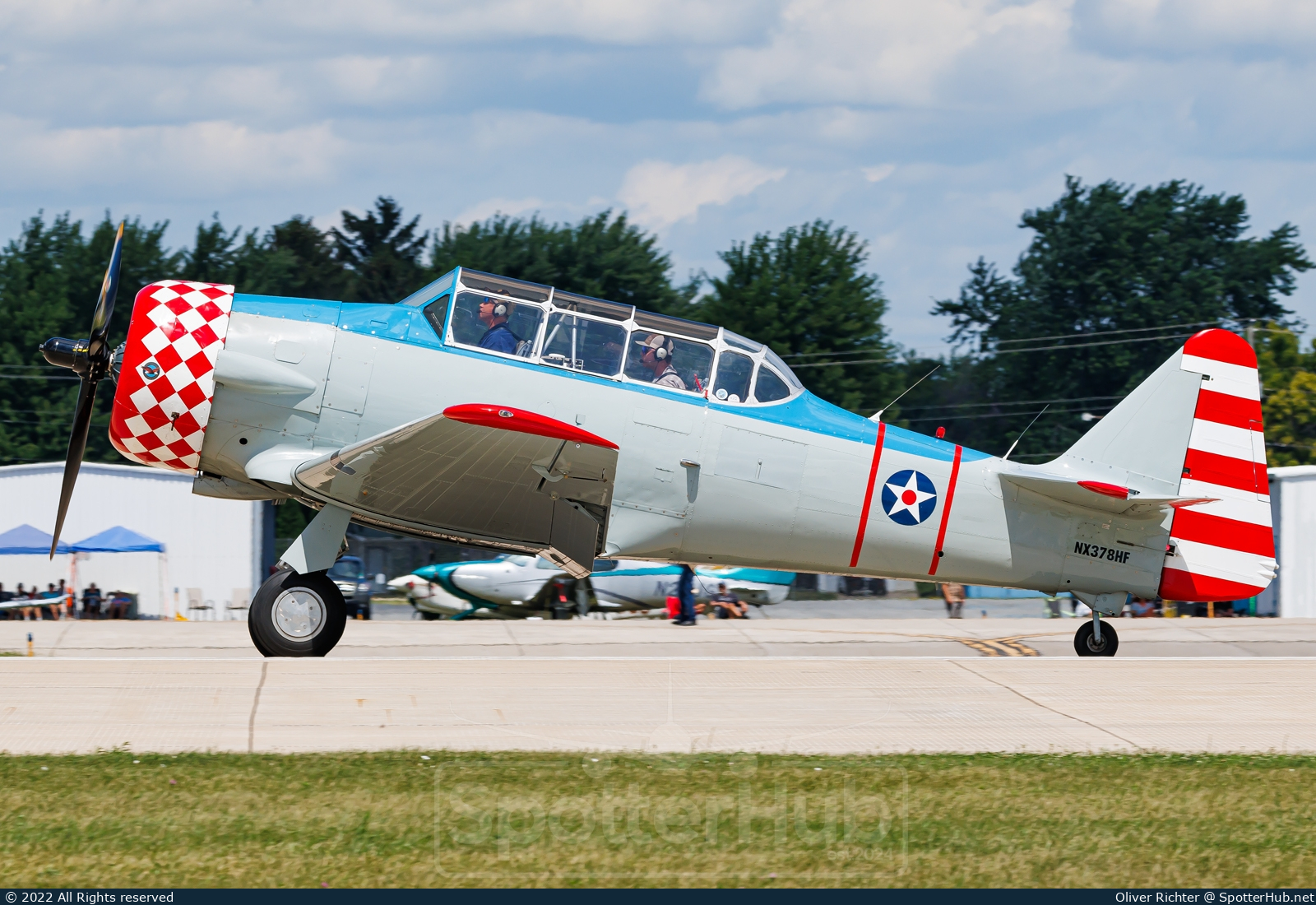 Photo of NX378HF - Canadian Car and Foundry Harvard Mk.IV [North American T-6] operated by Private