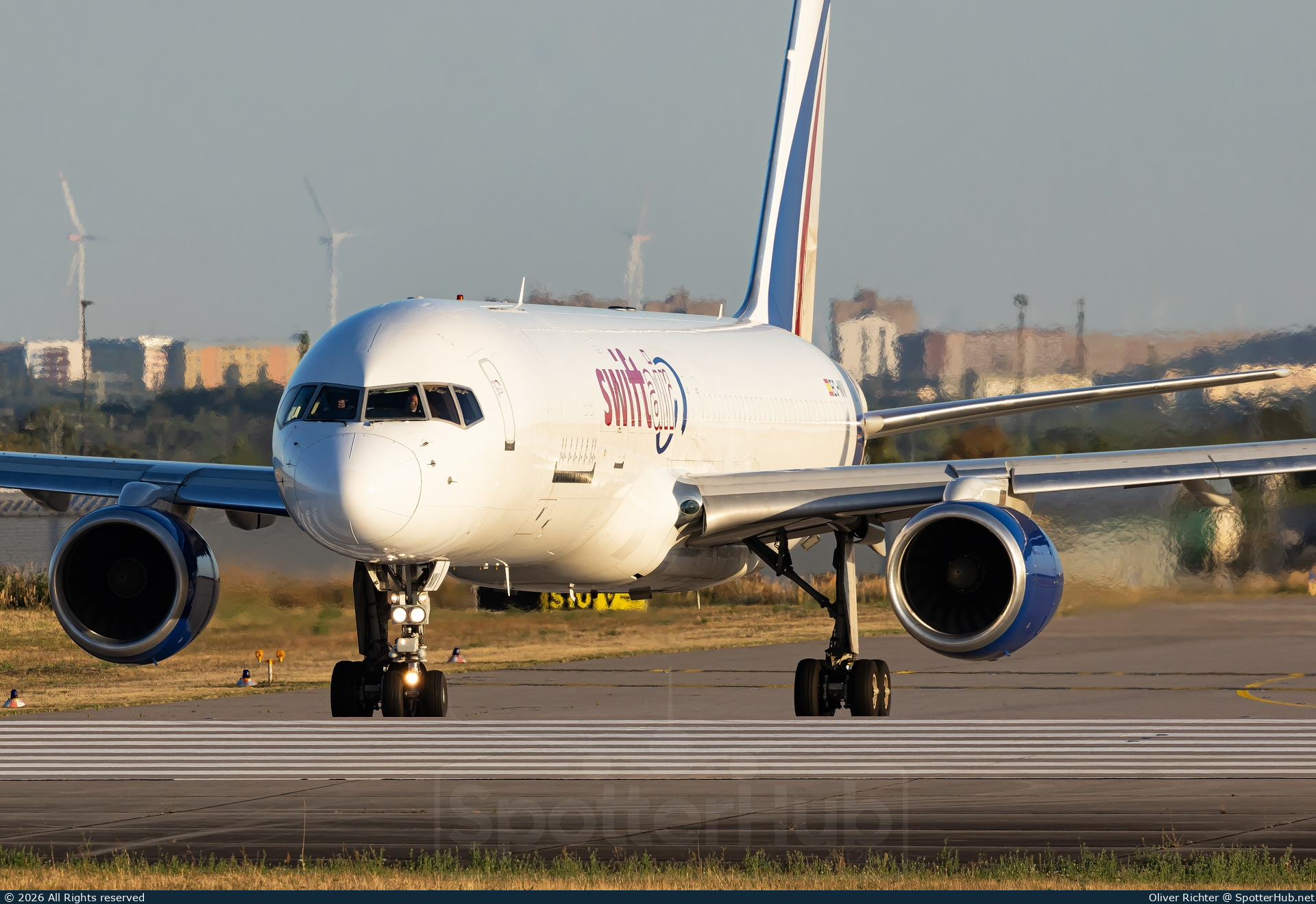 Photo of EC-NIV - Boeing 757-223(PCF) operated by Swiftair