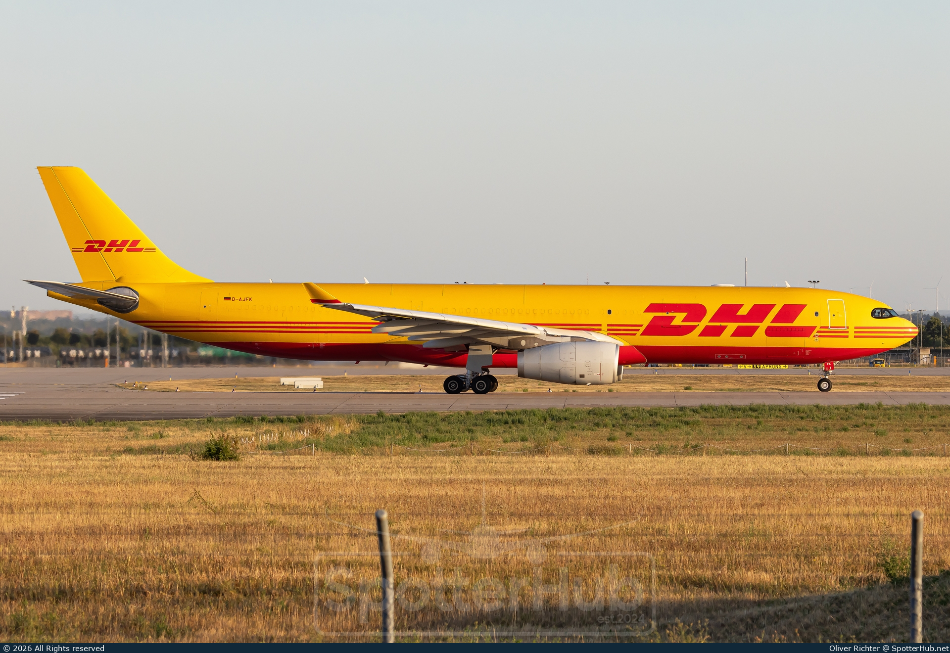 Photo of D-AJFK - Airbus A330-343(P2F) operated by European Air Transport