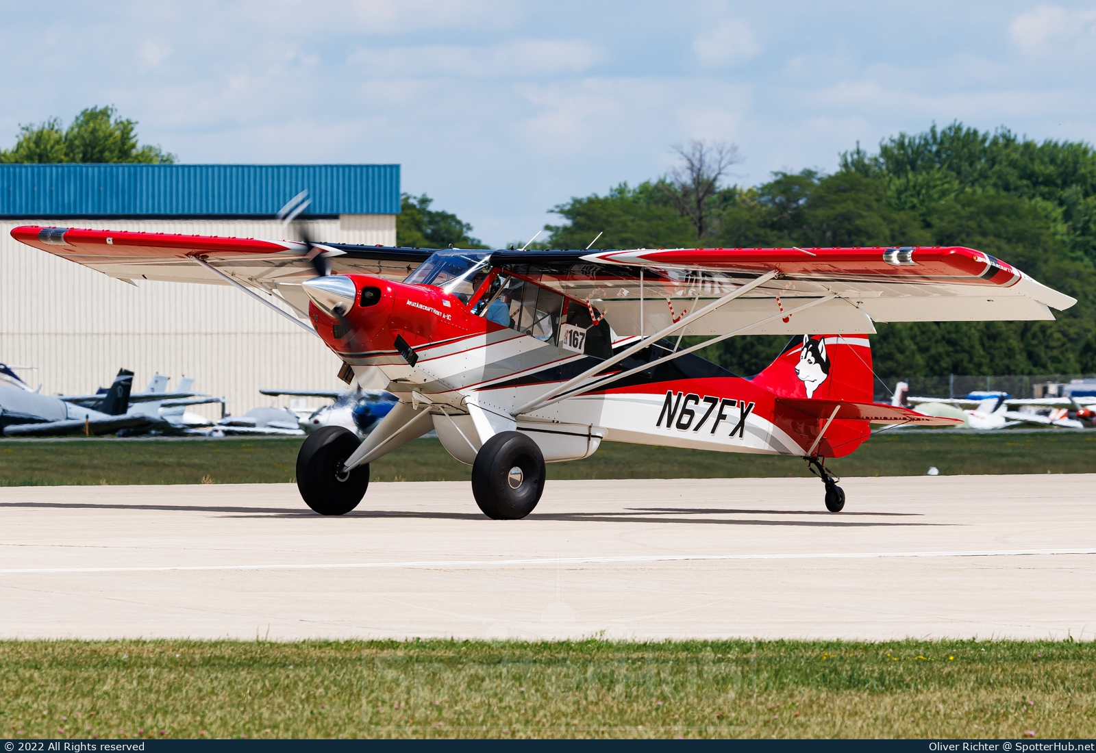 Photo of N67FX - Aviat A-1C-200 Husky operated by Aviat Aircraft