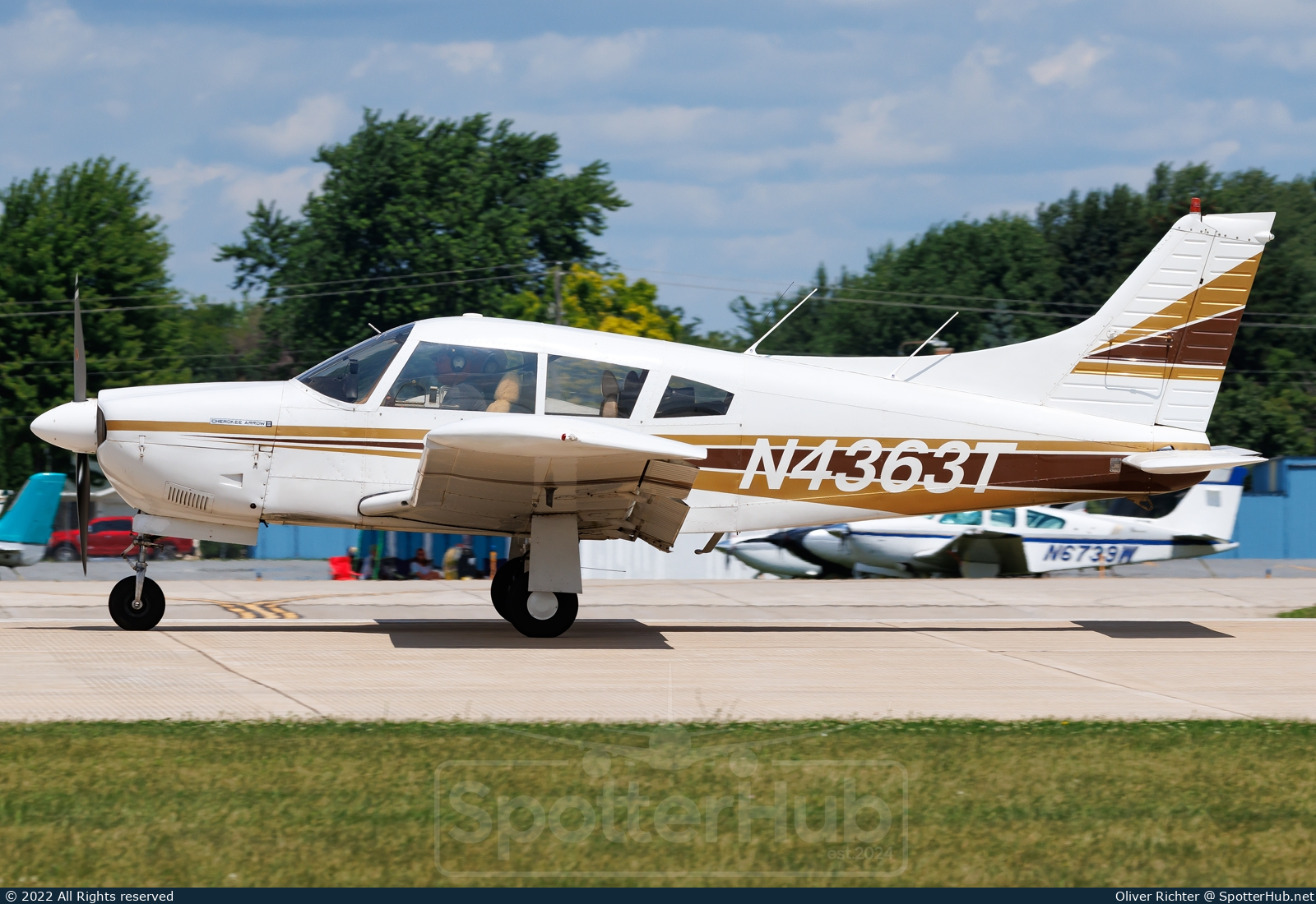 Photo of N4363T - Piper PA-28R-200 Cherokee Arrow II operated by Private