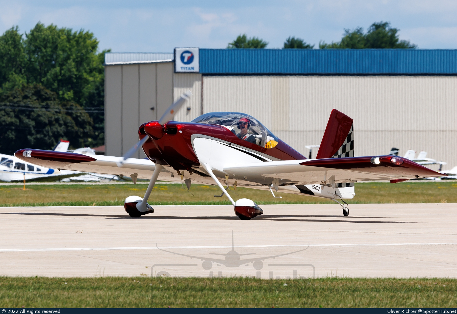 Photo of N8402 - Vans RV-14 operated by Private