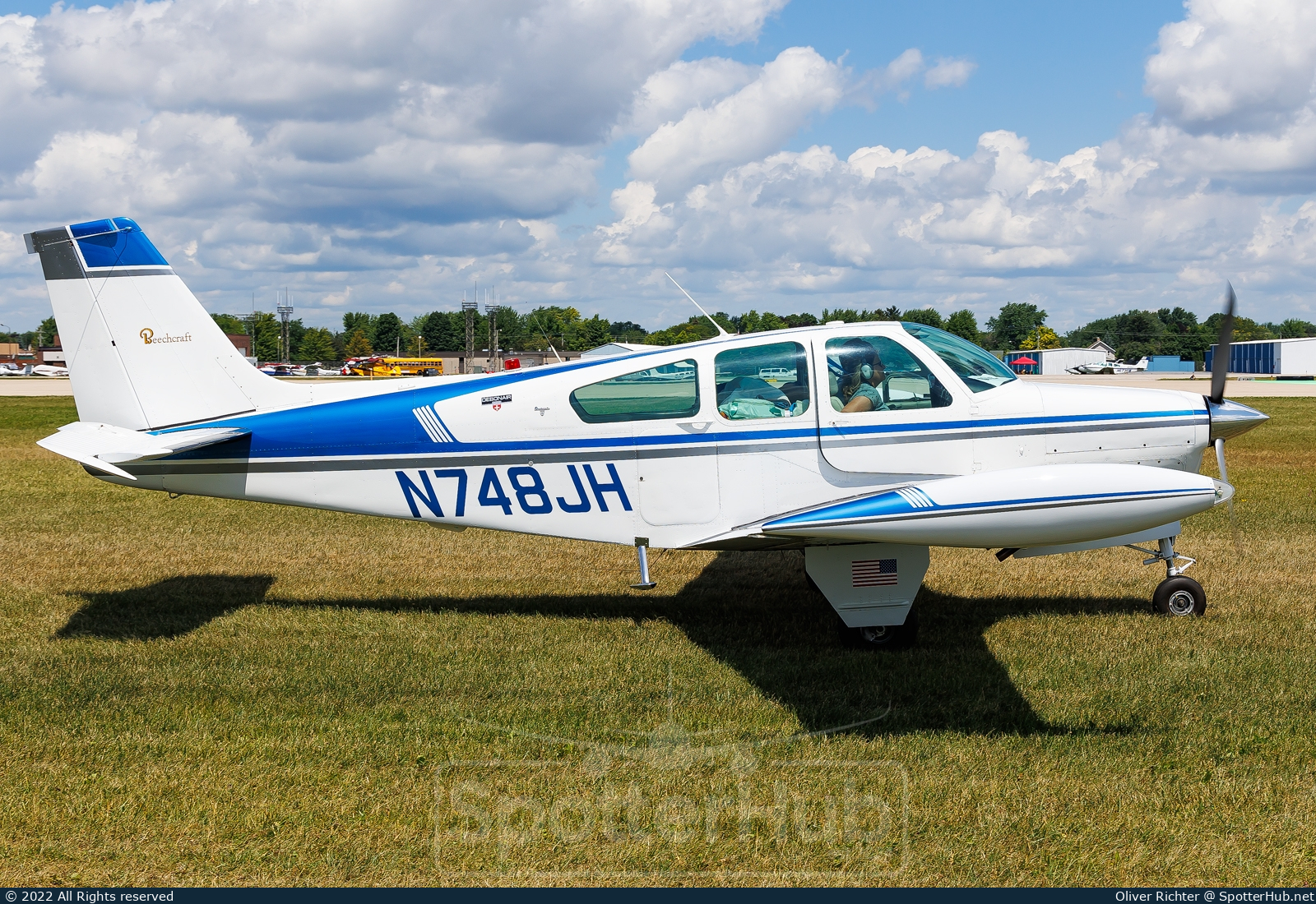 Photo of N748JH - Beechcraft 35-B33 Debonair operated by Private