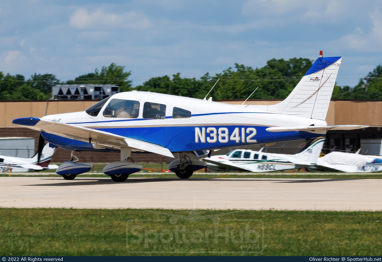 Photo of N38412 - Piper PA-28-161 Warrior II operated by Private