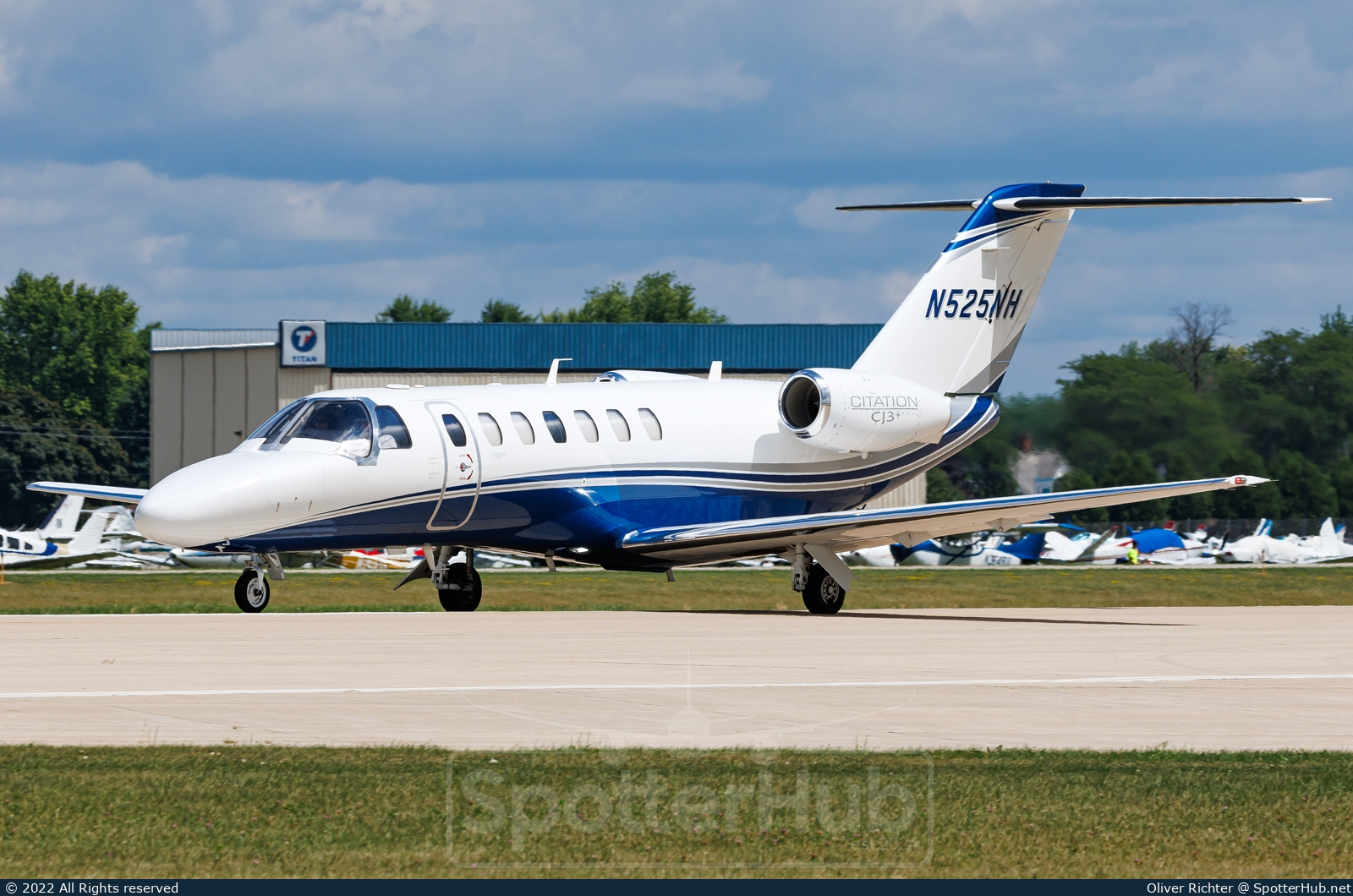 Photo of N525NH - Cessna 525B CitationJet CJ3+ operated by Private