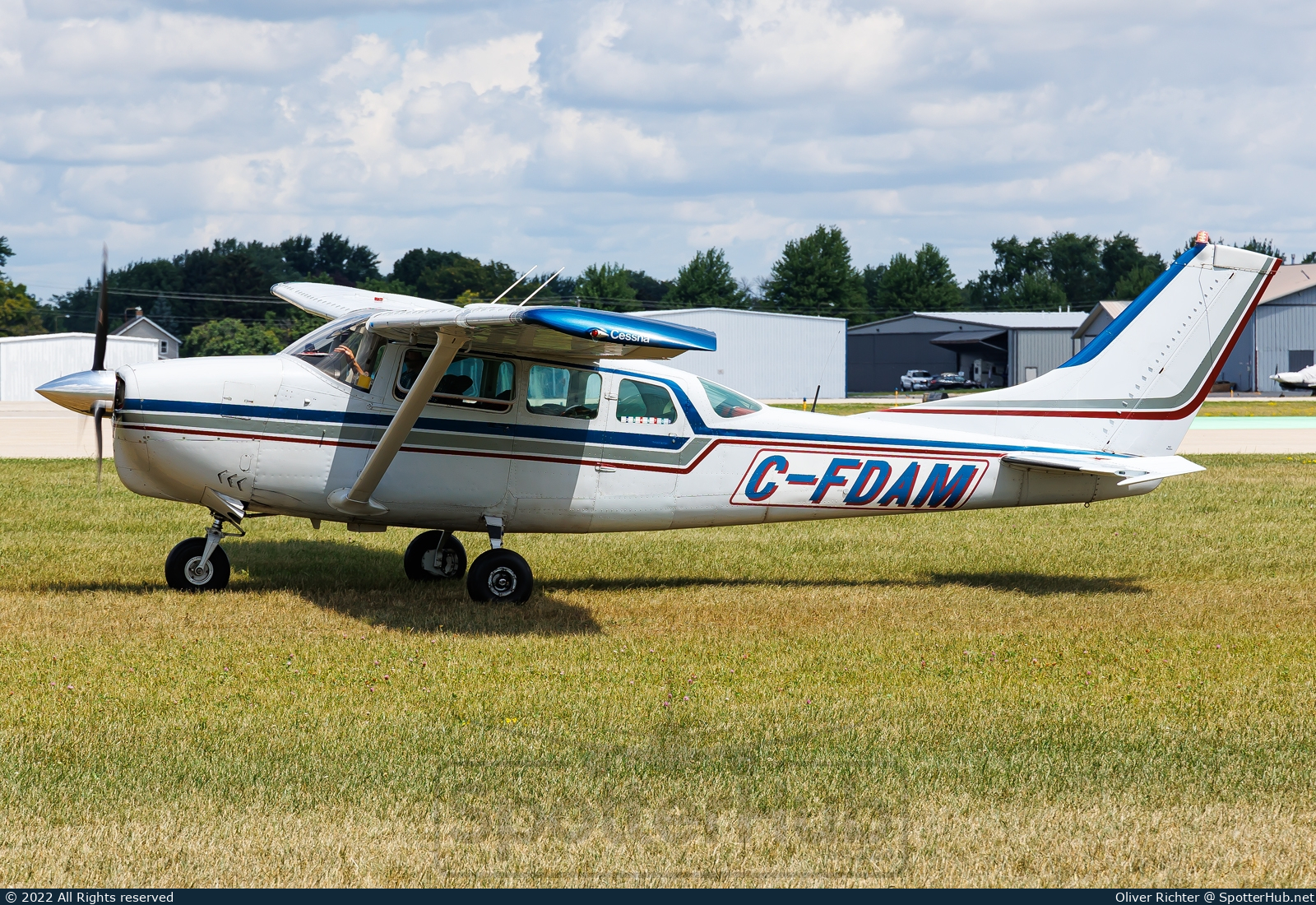 Photo of C-FDAM - Cessna 210-5A Centurion operated by Private