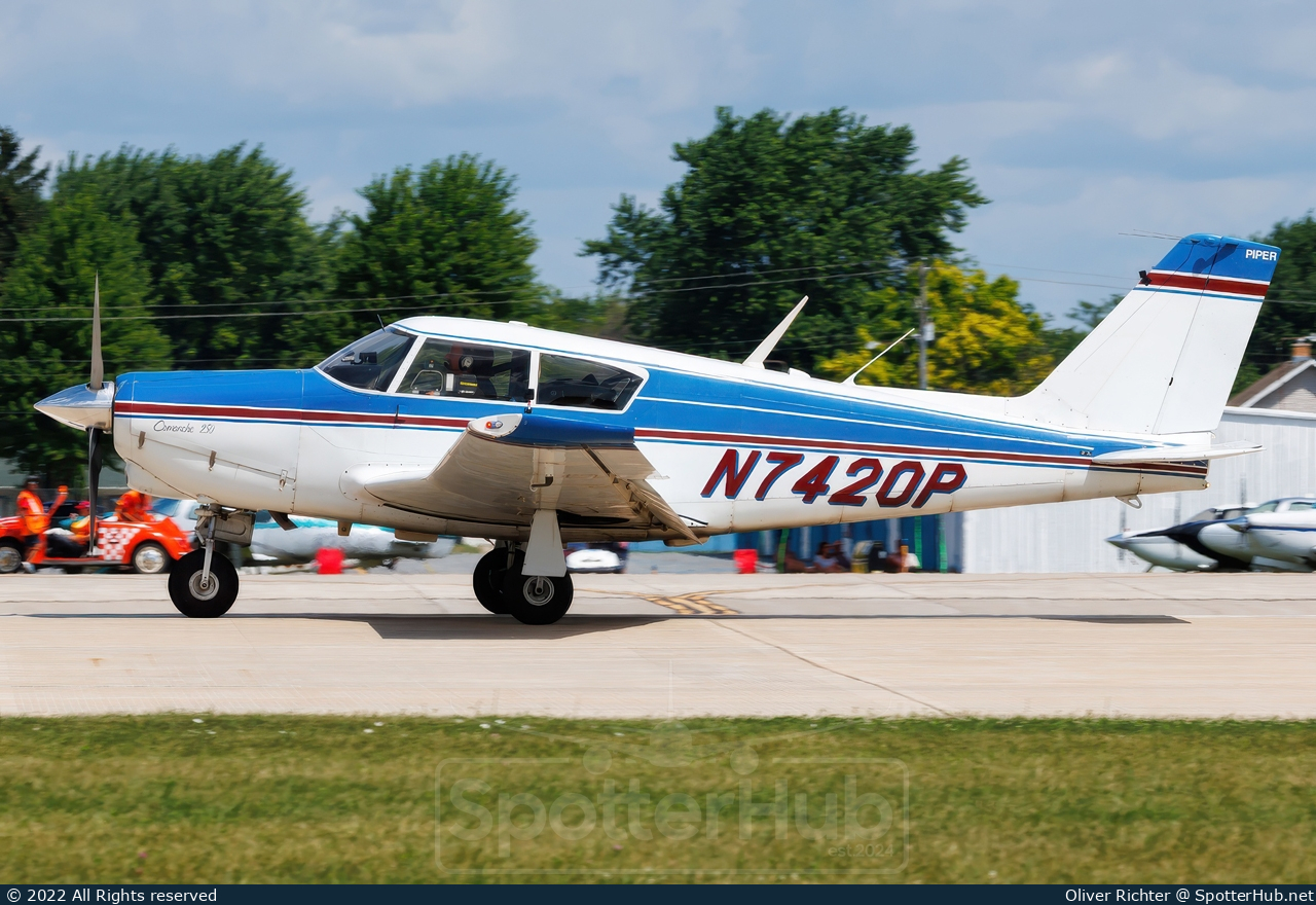 Photo of N7420P - Piper PA-24-250 Comanche operated by Private