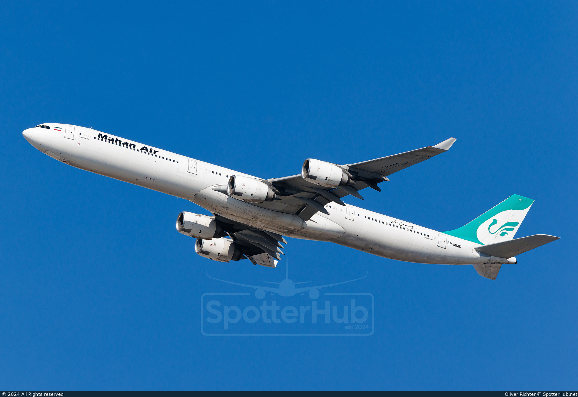 Photo of EP-MMR - Airbus A340-642 operated by Mahan Air