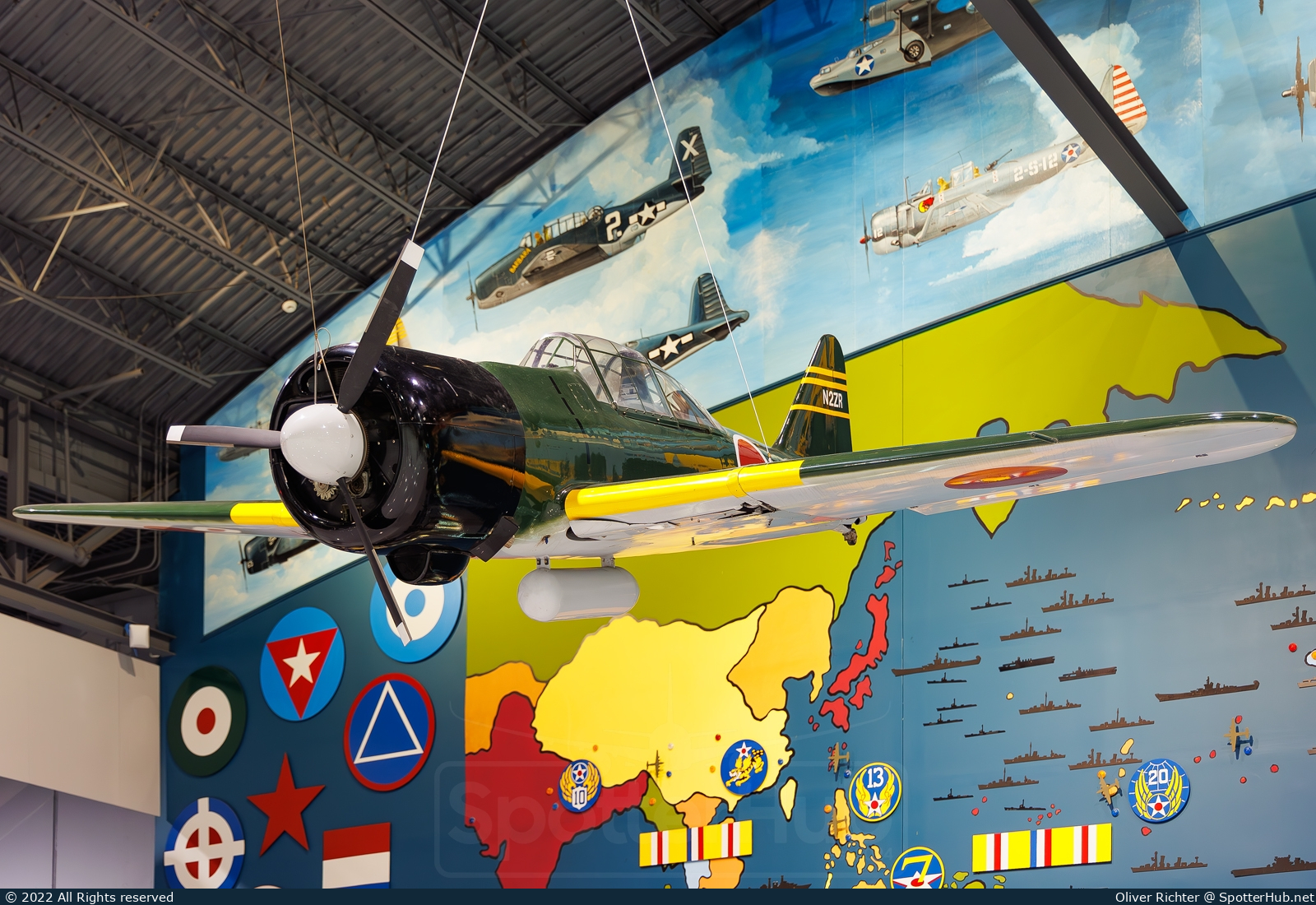 Photo of N2ZR - Mitsubishi A6M5 Zero [Replica] operated by EAA Experimental Aircraft Association