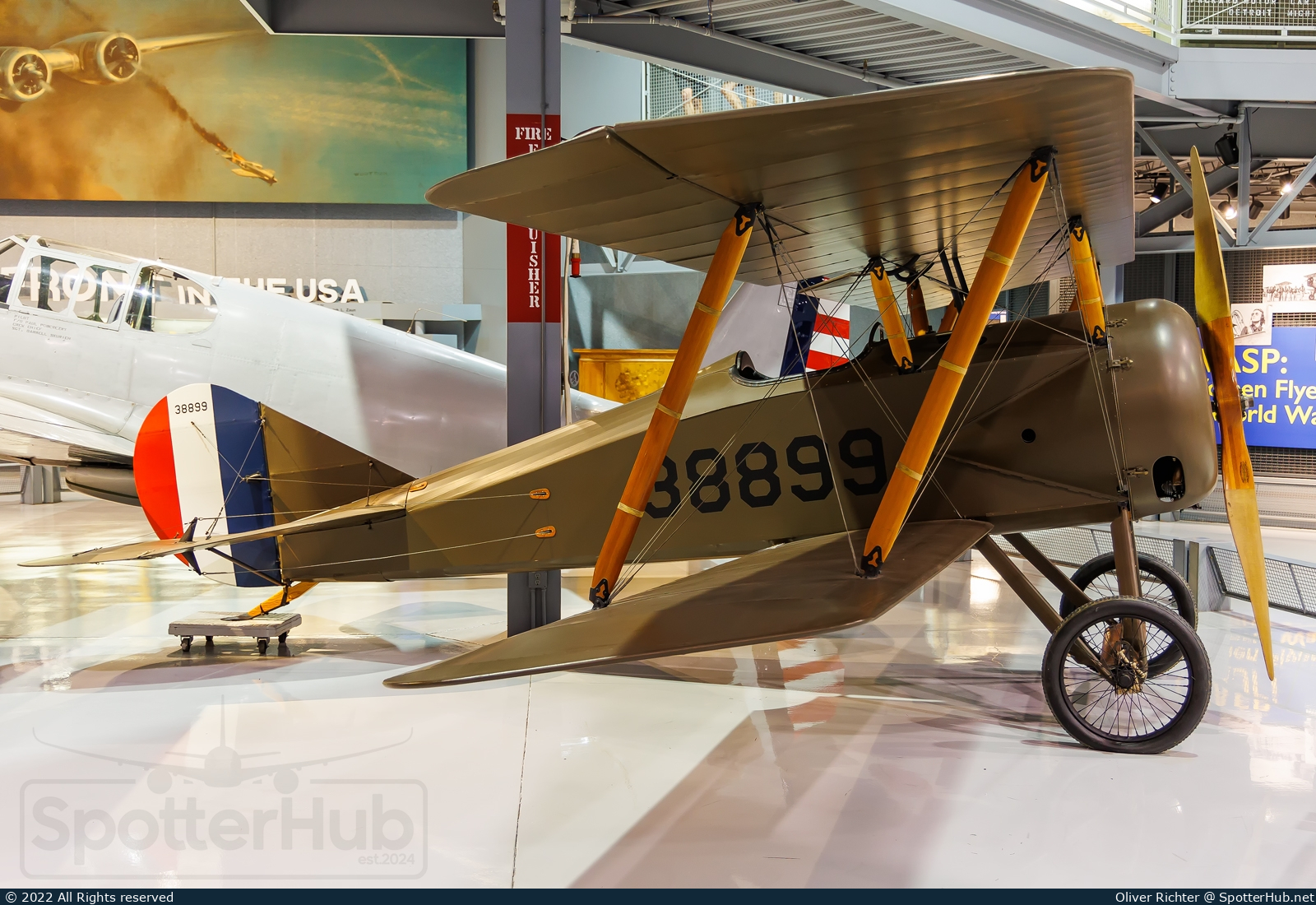 Photo of N38899 - Thomas-Morse S-4C Scout operated by EAA Experimental Aircraft Association