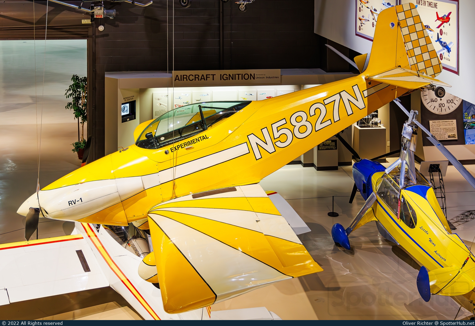 Photo of N5827N - Vans RV-1 operated by EAA Experimental Aircraft Association