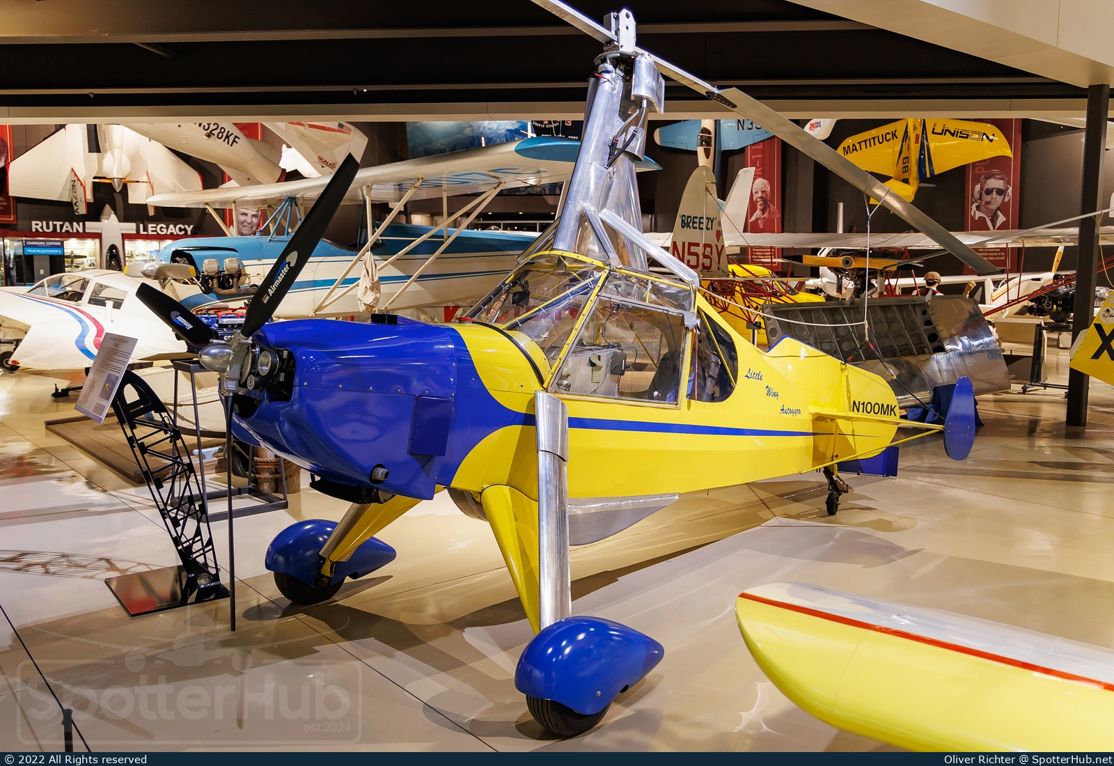 Photo of N100MK - Little Wing Autogyro LW-5 operated by EAA Experimental Aircraft Association