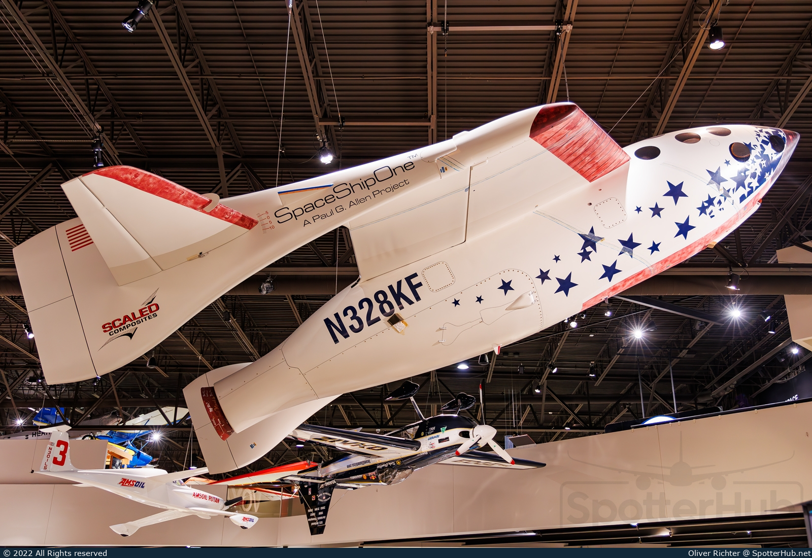Photo of N328KF - Scaled Composites SpaceShipOne [Replica] operated by EAA Experimental Aircraft Association
