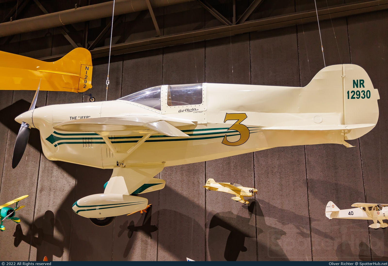 Photo of NR12930 - Chester Jeep operated by EAA Experimental Aircraft Association