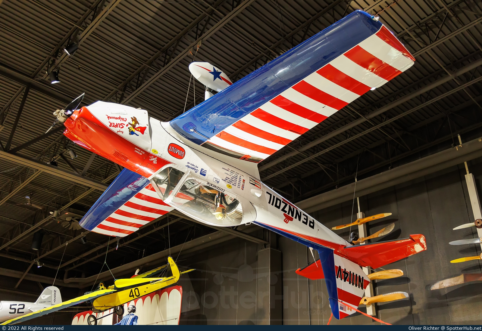 Photo of N1114V - De Havilland Canada DHC-1B-2 Chipmunk operated by EAA Experimental Aircraft Association