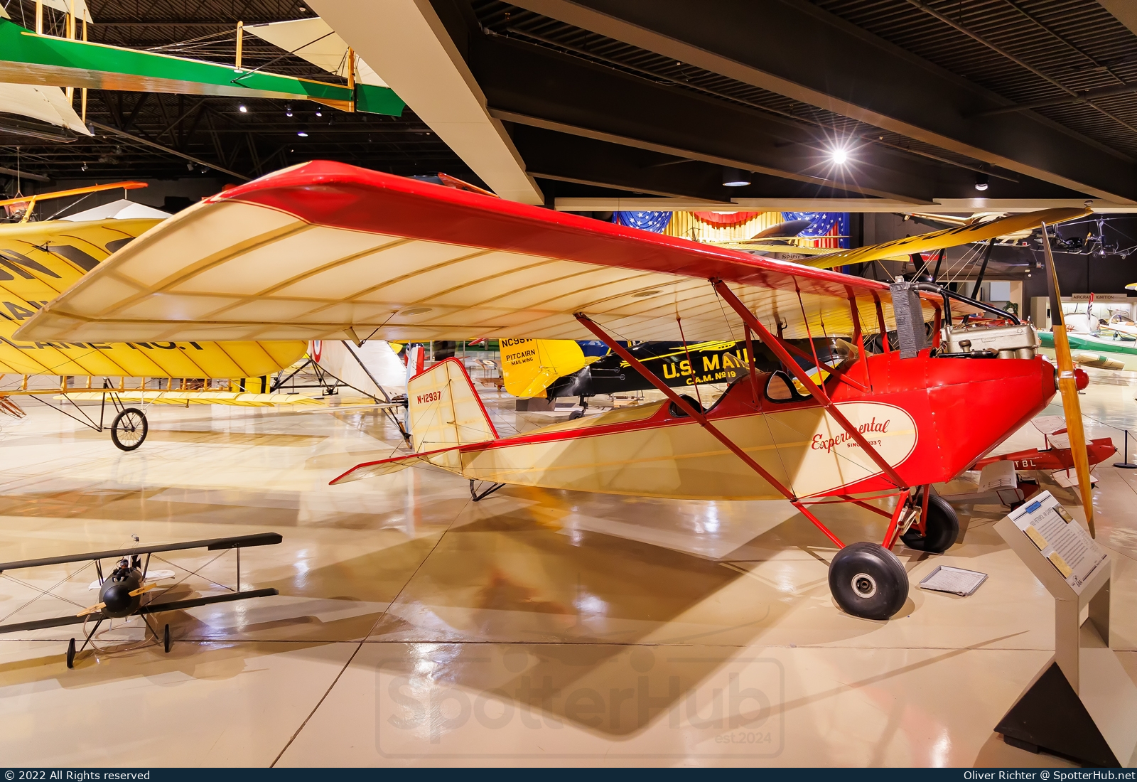 Photo of N12937 - Pietenpol Air Camper operated by EAA Experimental Aircraft Association