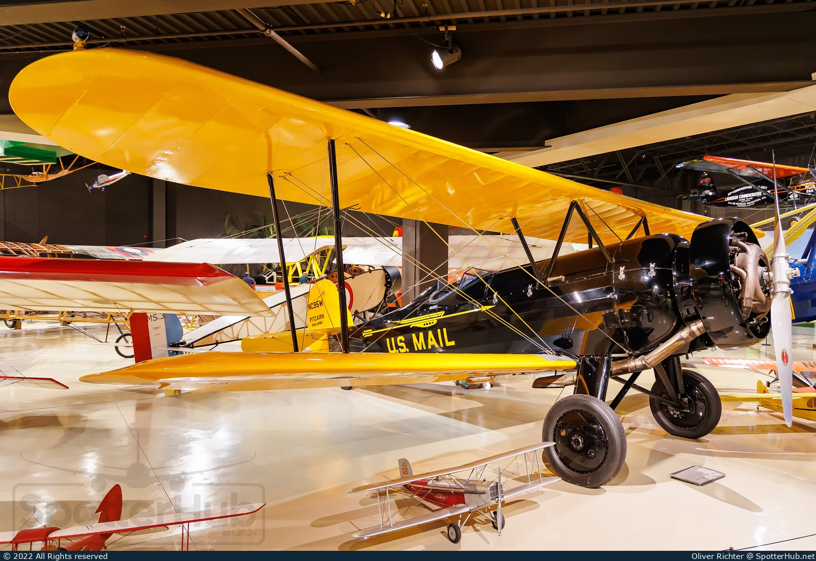 Photo of NC95W - Pitcairn PA-7S Sport Mailwing operated by EAA Experimental Aircraft Association