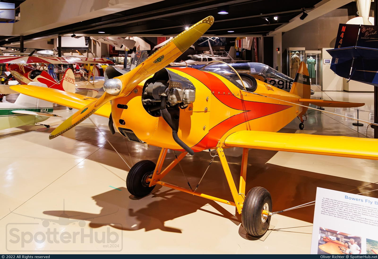 Photo of N417GM - Bowers Fly Baby 1A operated by EAA Experimental Aircraft Association