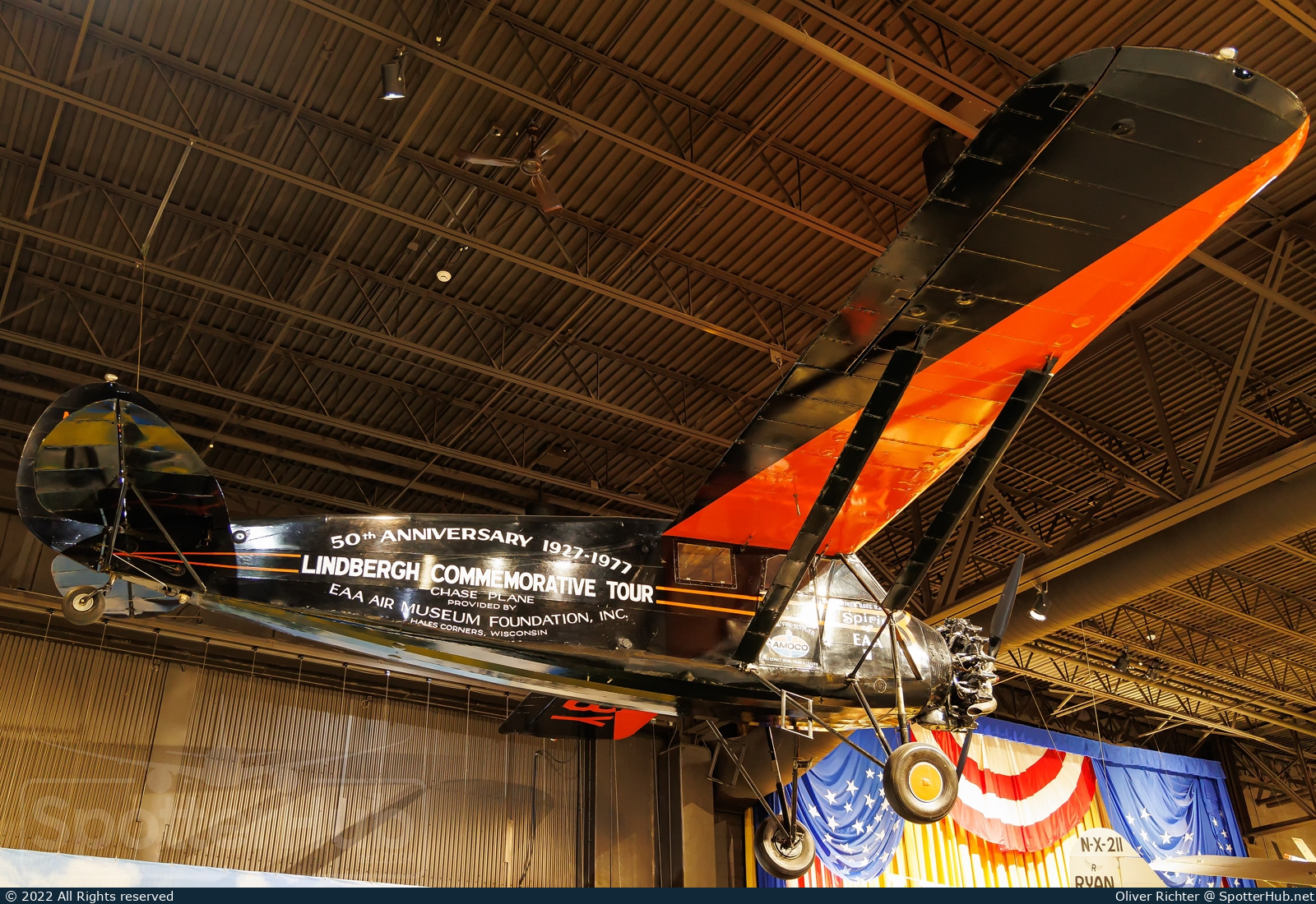 Photo of NC408Y - Stinson SM-8A Junior operated by EAA Experimental Aircraft Association