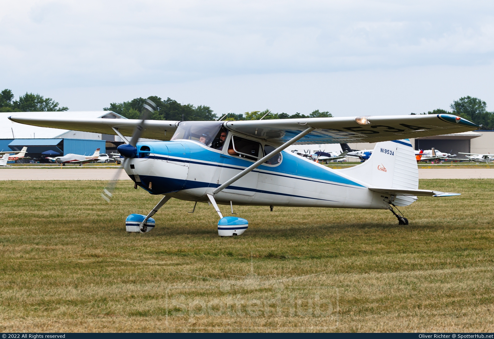 Photo of N1953A - Cessna 170B operated by Private