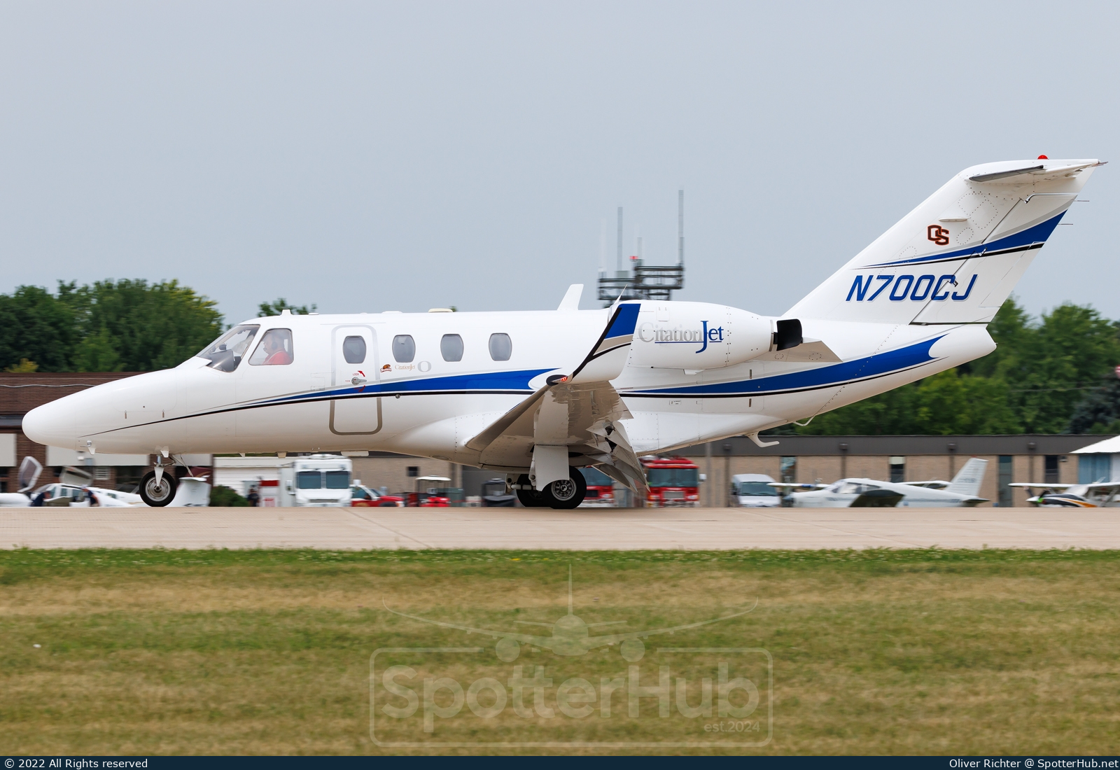 Photo of N700CJ - Cessna 525 CitationJet operated by Private