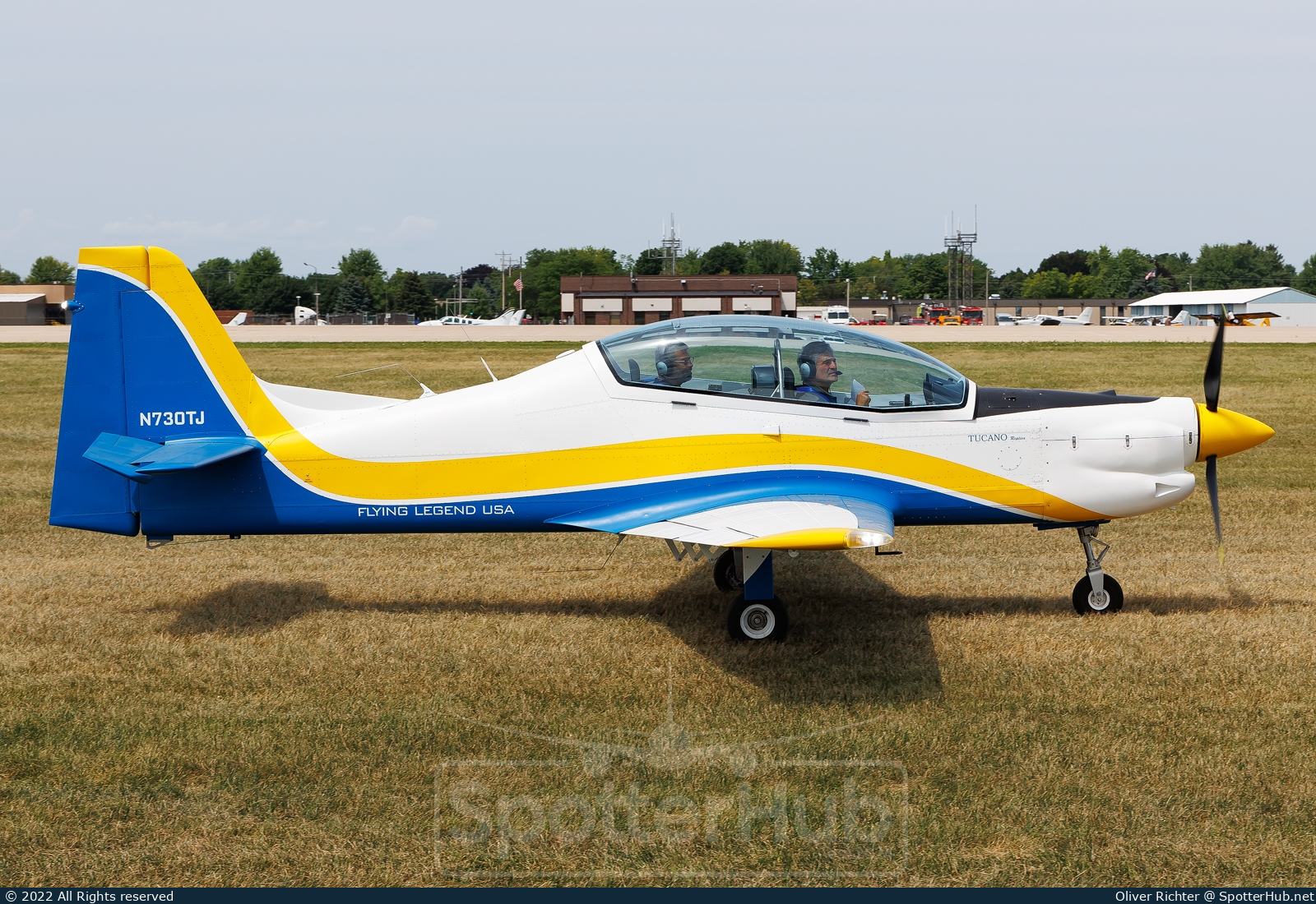 Photo of N730TJ - Flying Legend Tucano Replica operated by Private
