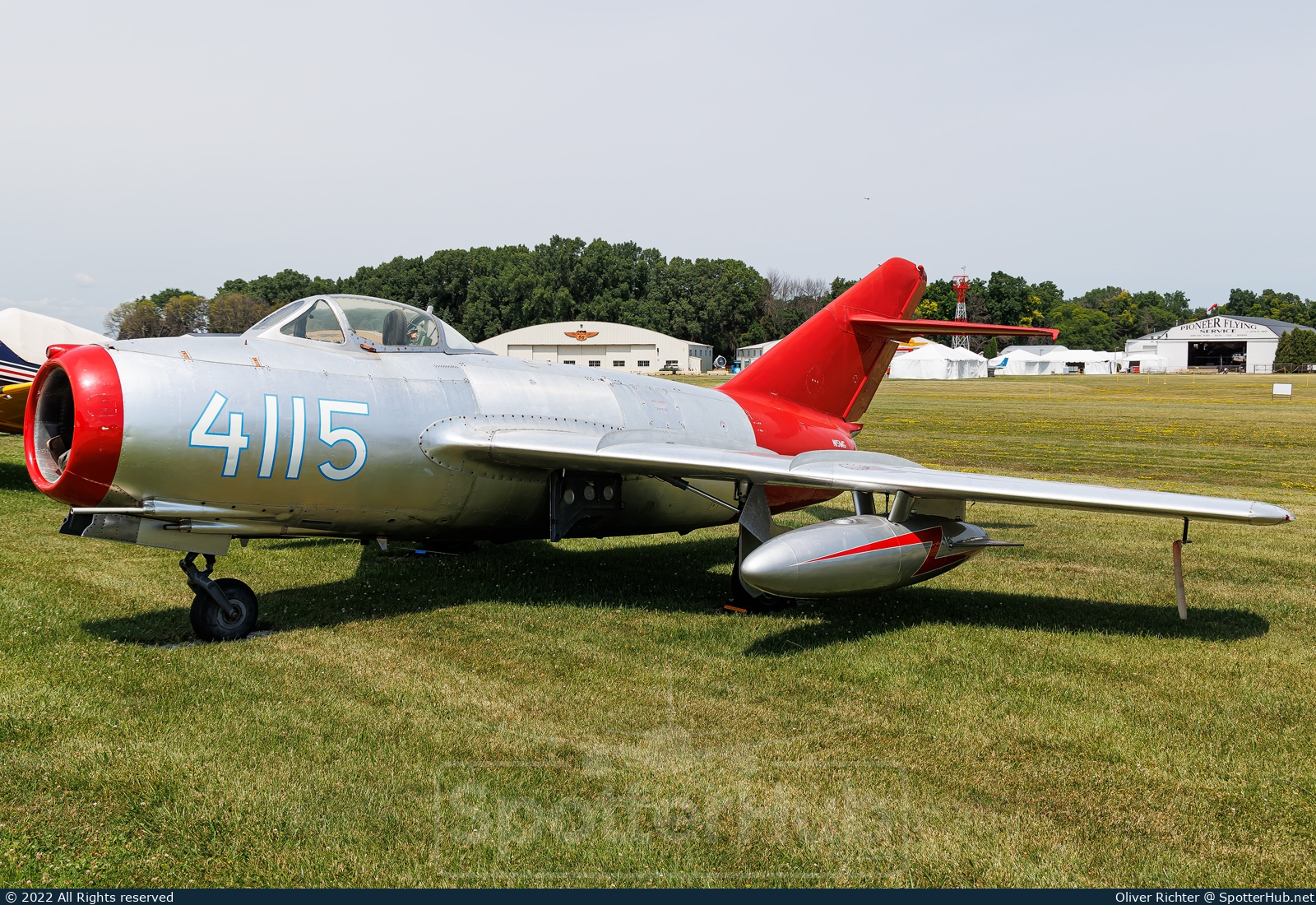 Photo of N15MG - Mikoyan-Gurevich MiG-15bis Fagot-B operated by EAA Experimental Aircraft Association