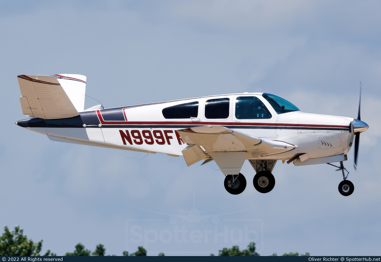Photo of N999FM - Beechcraft K35 Bonanza operated by Private