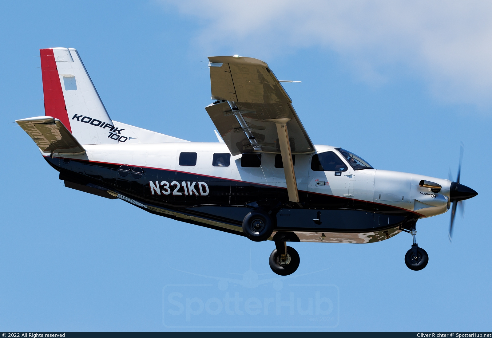 Photo of N321KD - Daher Kodiak 100 Series III operated by Private