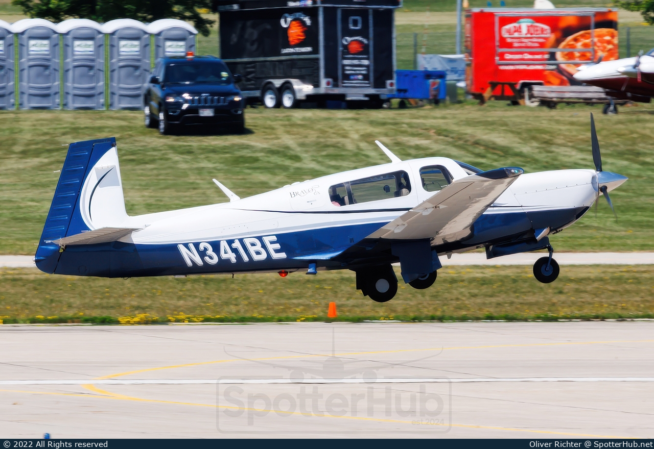 Photo of N341BE - Mooney M20M Bravo GX operated by Private