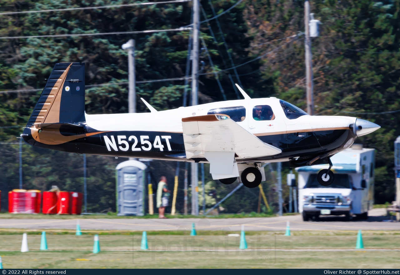 Photo of N5254T - Mooney M20J 201 operated by Private
