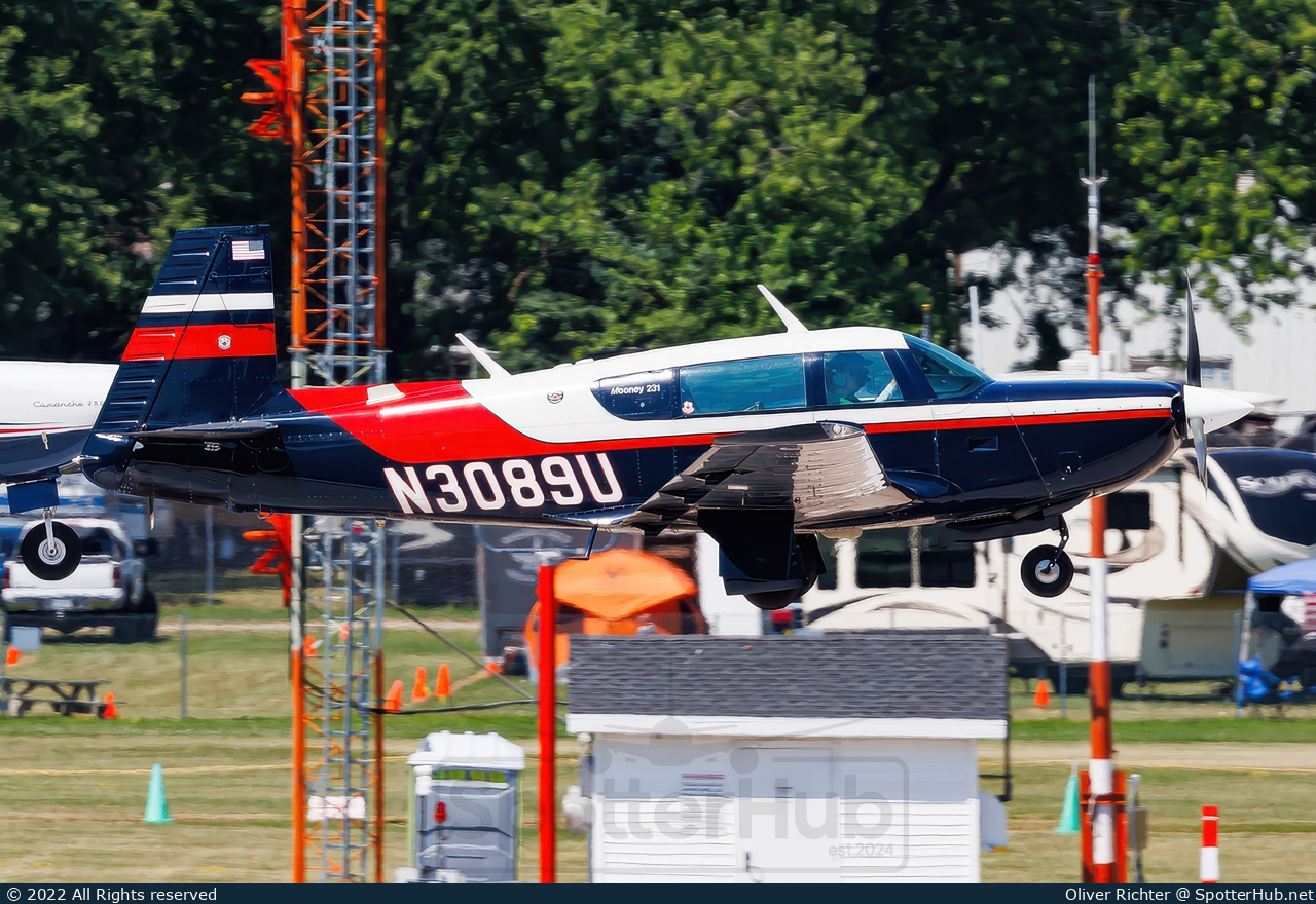 Photo of N3089U - Mooney M20K 231 operated by Private