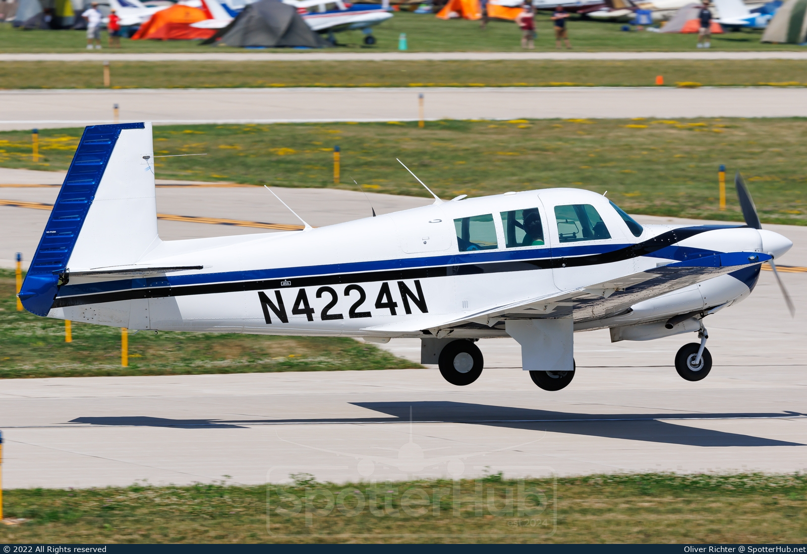 Photo of N4224N - Mooney M20F Executive operated by Private